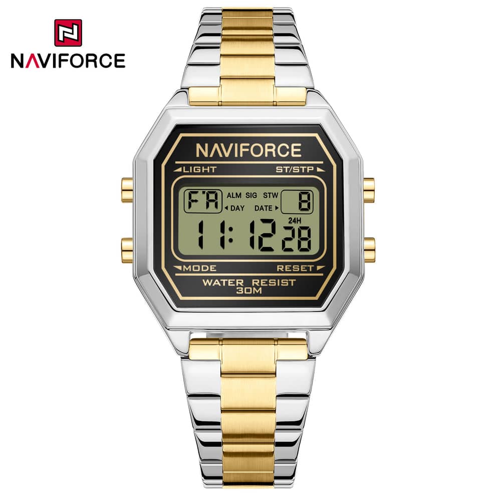 Naviforce NF5063S Prestige — Silver Gold