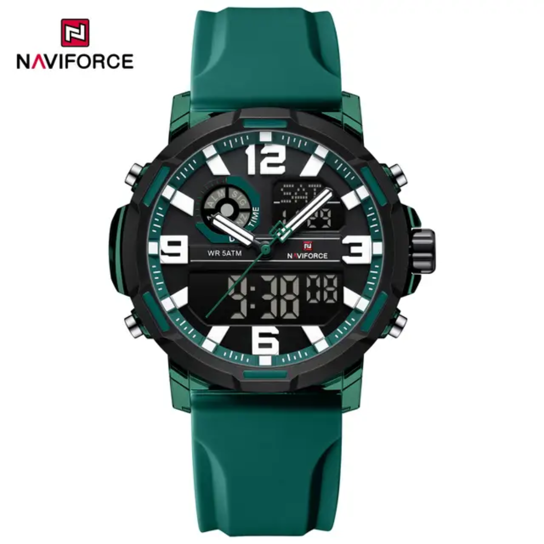 Naviforce NF7130 Tactical Dual Display – Green
