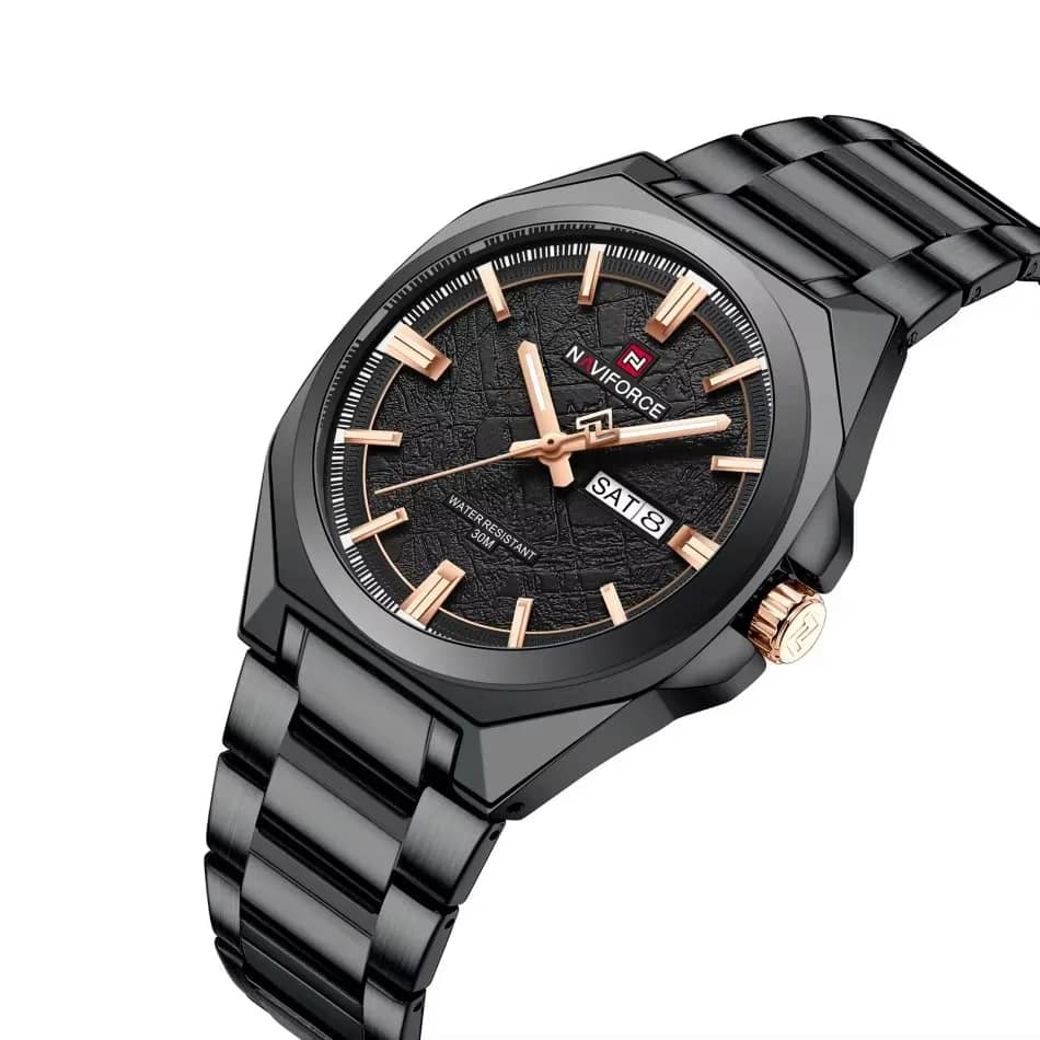 Naviforce NF9273 Executive Watch – Black view 1