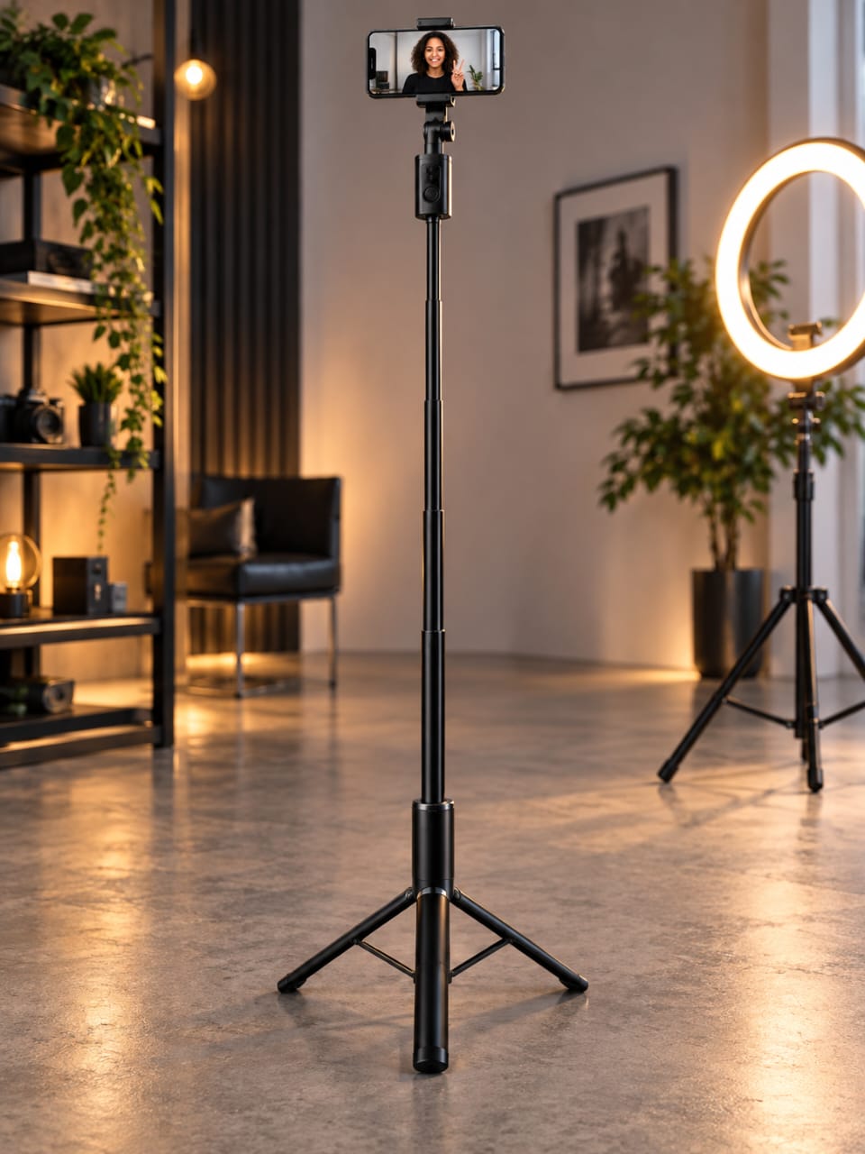 Apex Orbit F01 1.92M AI Tracking Selfie Stick Tripod