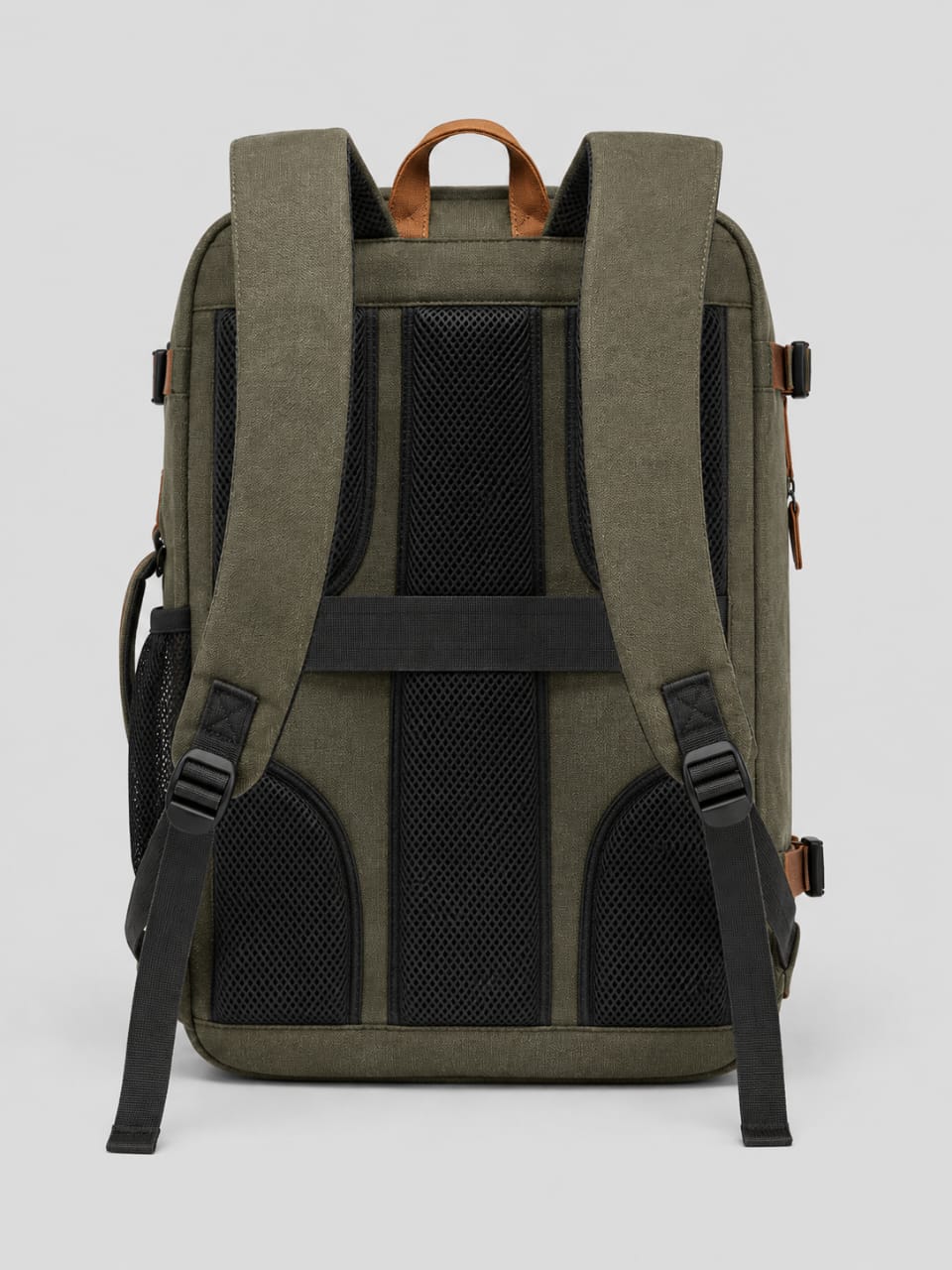 Olive Canvas Convertible Travel Pack — view 4