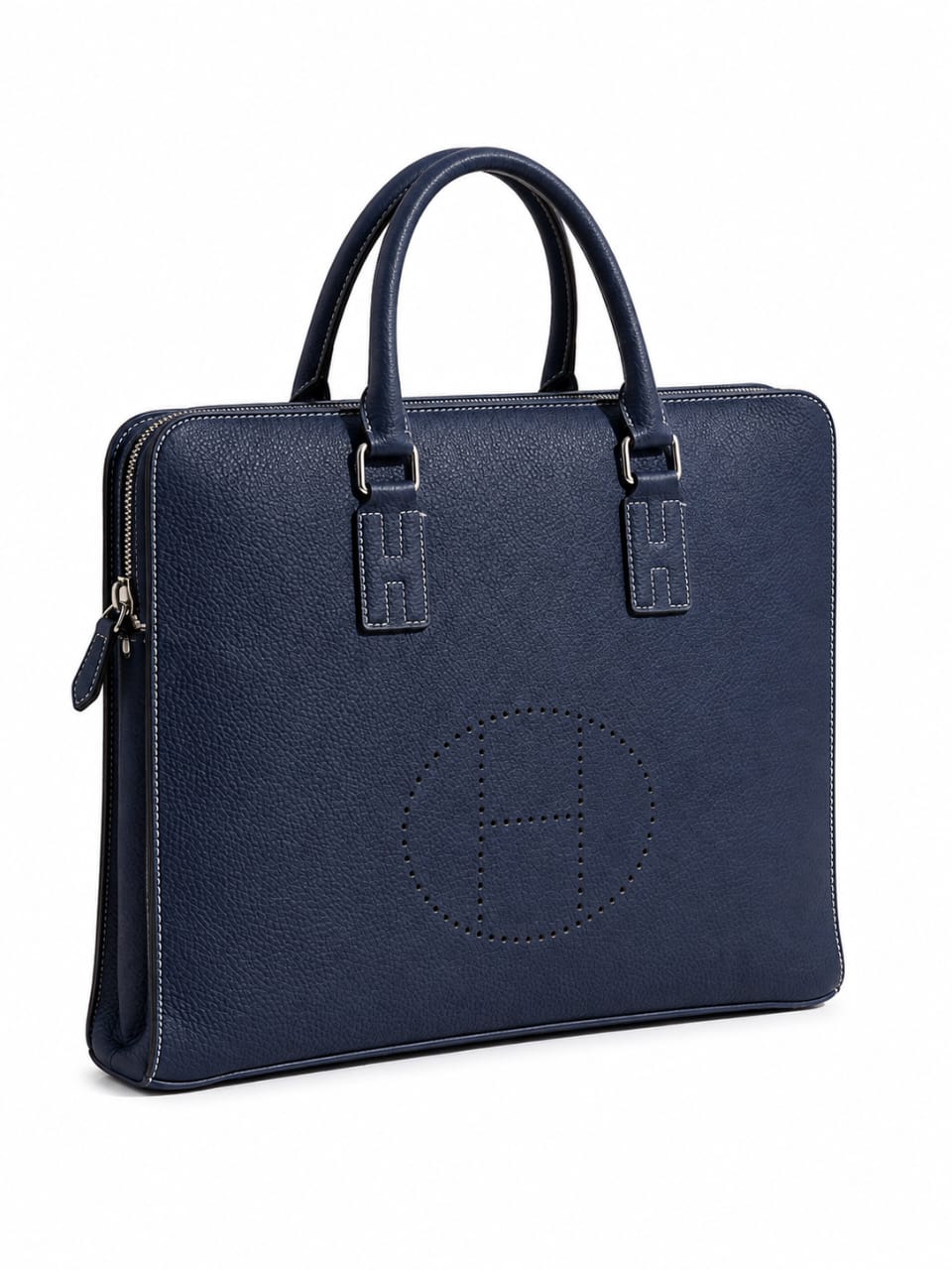 Deep Navy Executive Briefcase
