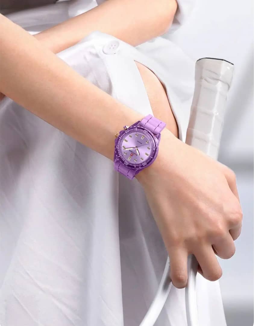 Naviforce NF7115 Sapphire — Lilac detail view