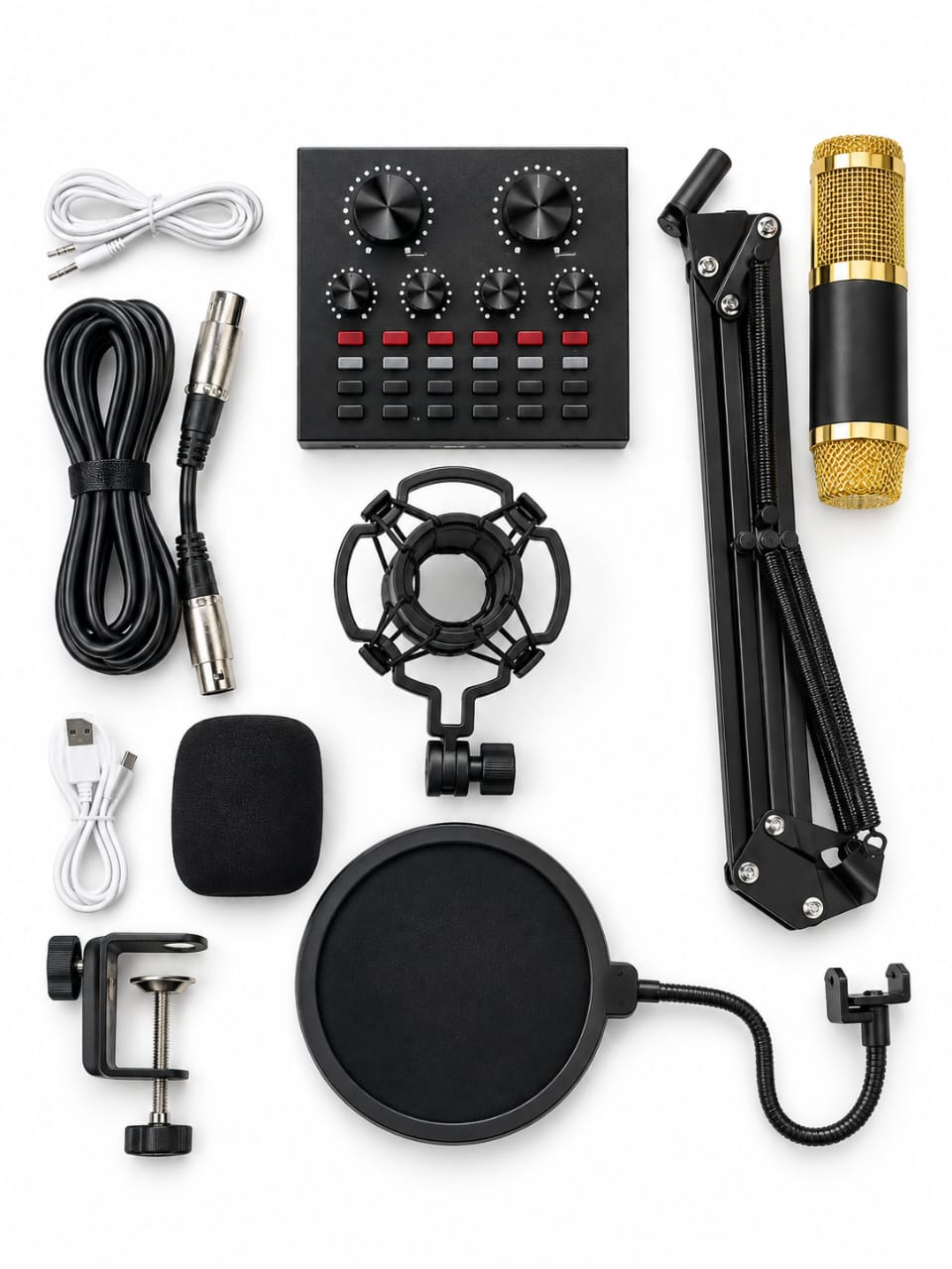 AuraStream Professional Studio Condenser Microphone Kit — view 2
