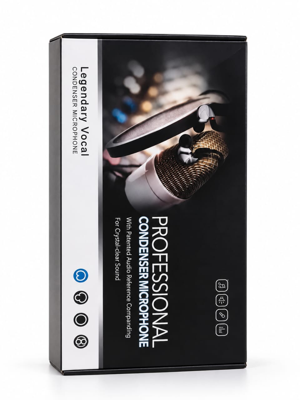 AuraStream Professional Studio Condenser Microphone Kit