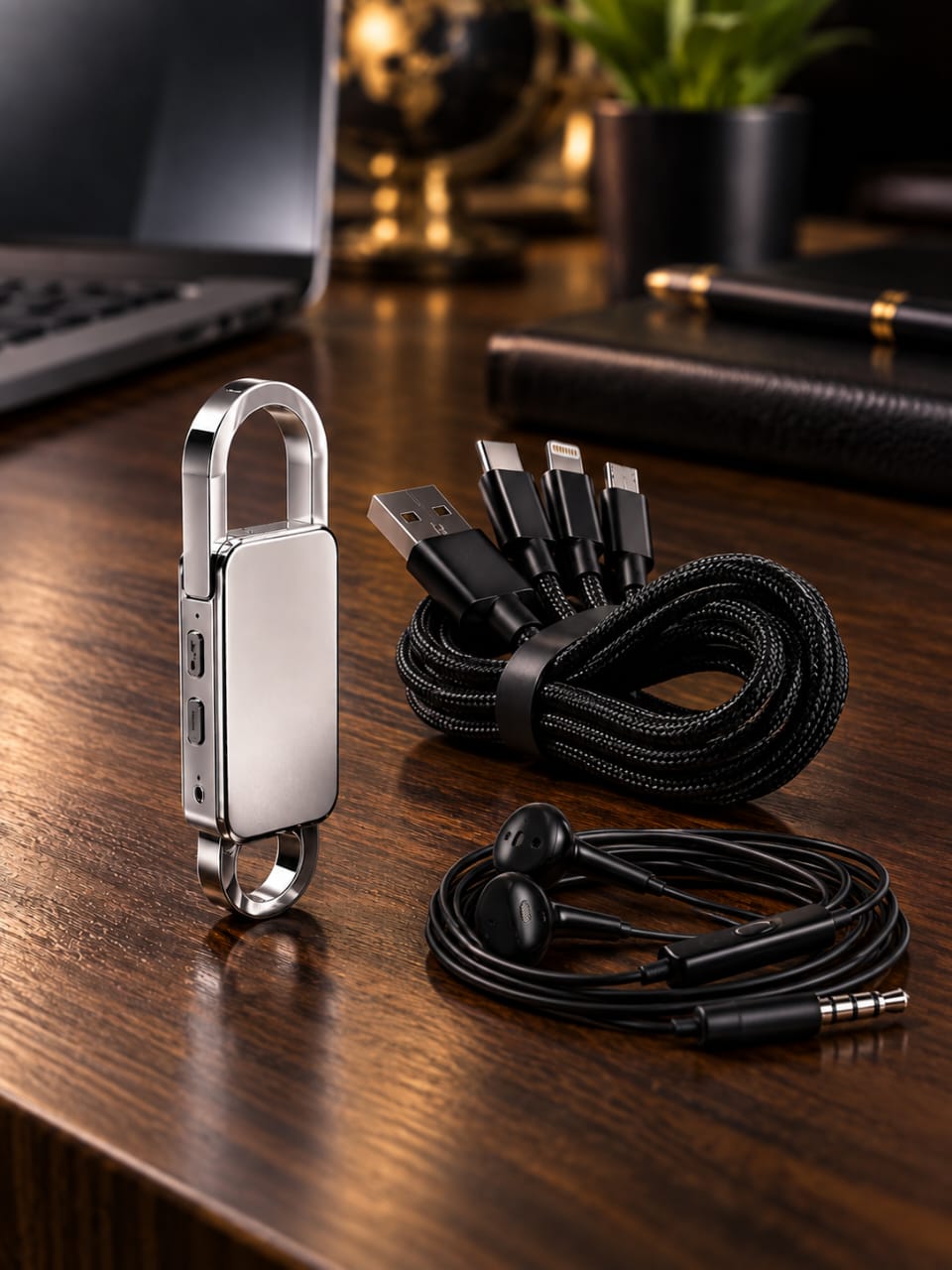 Onyx Pro 3-in-1 Digital Dictaphone & Audio Vault