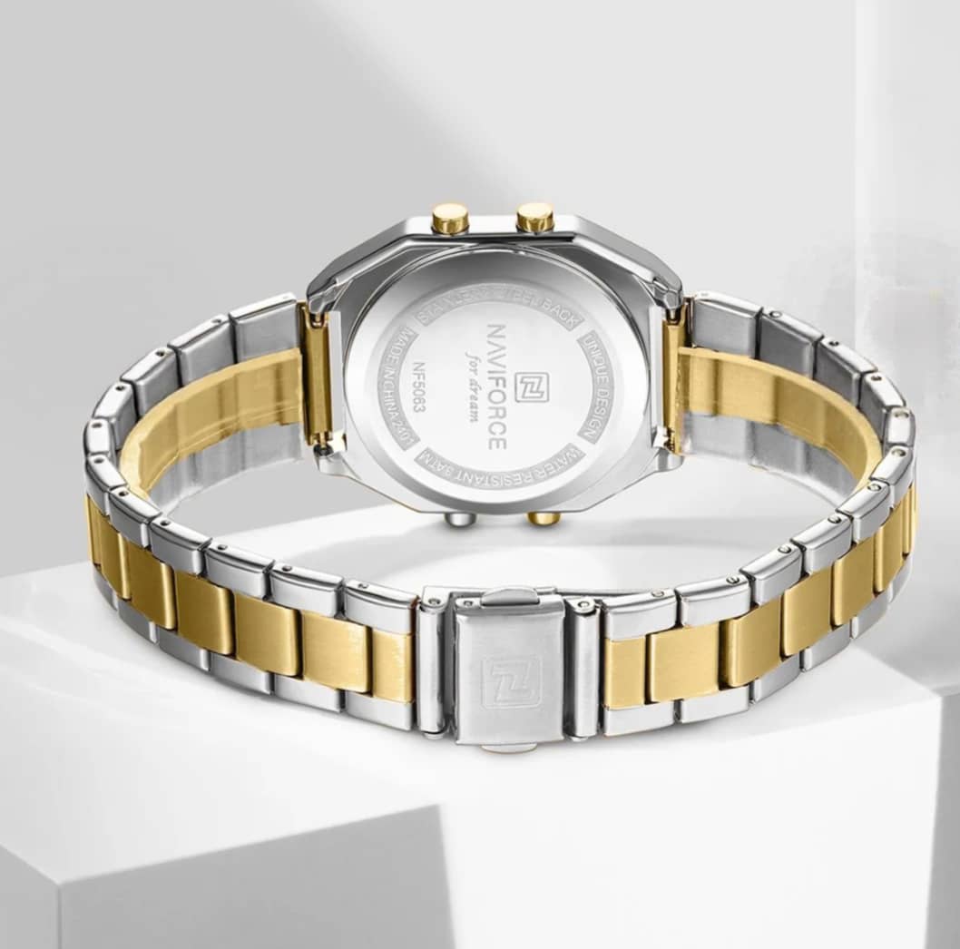 Naviforce NF5063S Prestige — Silver Gold view 5
