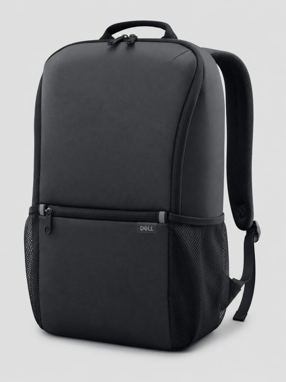 Minimalist Black Tech Backpack