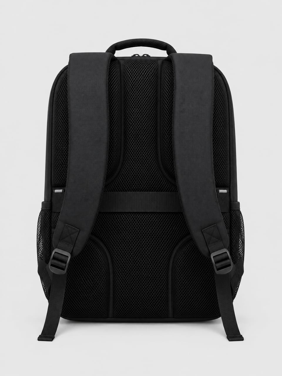Minimalist Black Tech Backpack — view 4